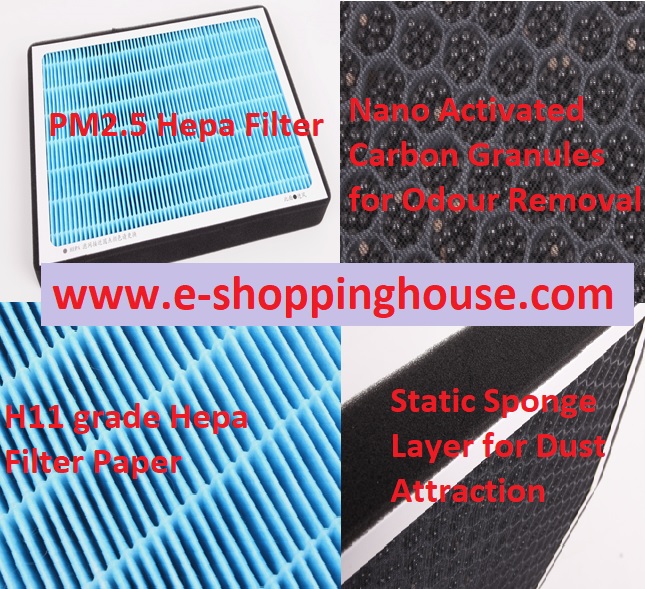 Hilux 2008-on Hepa+Carbon Aircon Filter